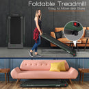 2-in-1 Folding Treadmill with Remote Control and LED Display-Green by LJGDeals
