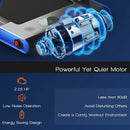 2-in-1 Folding Treadmill with Remote Control and LED Display-Blue by LJGDeals