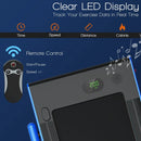 2-in-1 Folding Treadmill with Remote Control and LED Display-Blue by LJGDeals