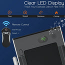2-in-1 Folding Treadmill with Remote Control and LED Display-Silver by LJGDeals