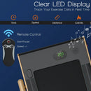 2-in-1 Folding Treadmill with Remote Control and LED Display-Golden by LJGDeals