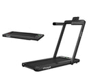 2.25HP 2 in 1 Folding Treadmill with APP Speaker Remote Control by LJGDeals