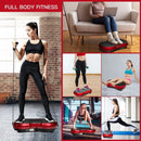 3D Vibration Plate Fitness Machine with Remote Control by LJGDeals