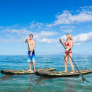 11 Feet Inflatable Standing Board Surfboard with Bag and Paddle by LJGDeals