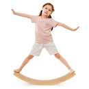 35.5 Inch Wooden Wobble Balance Board for Toddler and Adult by DirectDeals