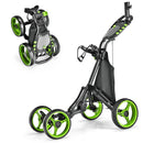 Golf Push Pull Cart with Foot Brake by LJGDeals