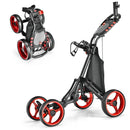 Golf Push Pull Cart with Foot Brake by LJGDeals