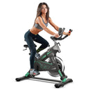 Stationary Exercise Cycling Bike with 33lbs Flywheel for Home by LJGDeals