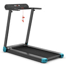 Folding Electric Compact Walking Treadmill with APP Control Speaker by LJGDeals