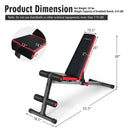 Multi-function Weight Bench with Adjustable Backrest by LJGDeals