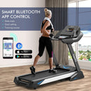 4.75 HP Treadmill with APP and Auto Incline for Home and Apartment-Black by LJGDeals