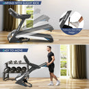 4.75 HP Treadmill with APP and Auto Incline for Home and Apartment-Black by LJGDeals