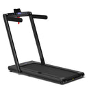 2-in-1 Folding Treadmill with Dual LED Display by LJGDeals