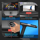 4.75HP Folding Treadmill with Preset Programs Touch Screen Control-Black by LJGDeals