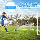 6 x 4 Feet Soccer Goal with Strong UPVC Frame by LJGDeals