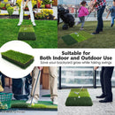 3-in-1 Golf Hitting Mats with 3 Rubber Tees by LJGDeals