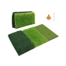3-in-1 Golf Hitting Mats with 3 Rubber Tees by LJGDeals