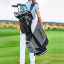 14-Way Golf Cart Stand Bag with Waterproof Rain Hood by LJGDeals