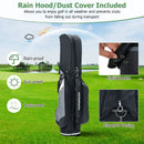 14-Way Golf Cart Stand Bag with Waterproof Rain Hood by LJGDeals