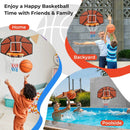 Indoor Outdoor Basketball Games with Large Shatter-proof Backboard by LJGDeals