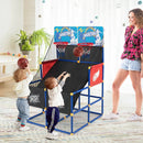 Kids Arcade Basketball Game Set with 4 Basketballs and Ball Pump by LJGDeals