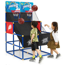 Kids Arcade Basketball Game Set with 4 Basketballs and Ball Pump by LJGDeals