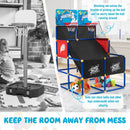Kids Arcade Basketball Game Set with 4 Basketballs and Ball Pump by LJGDeals