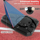 Portable Basketball Hoop with 7.5-10 FT Height Adjustable by LJGDeals