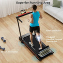 3-in-1 Folding Treadmill with Large Desk and LCD Display by LJGDeals