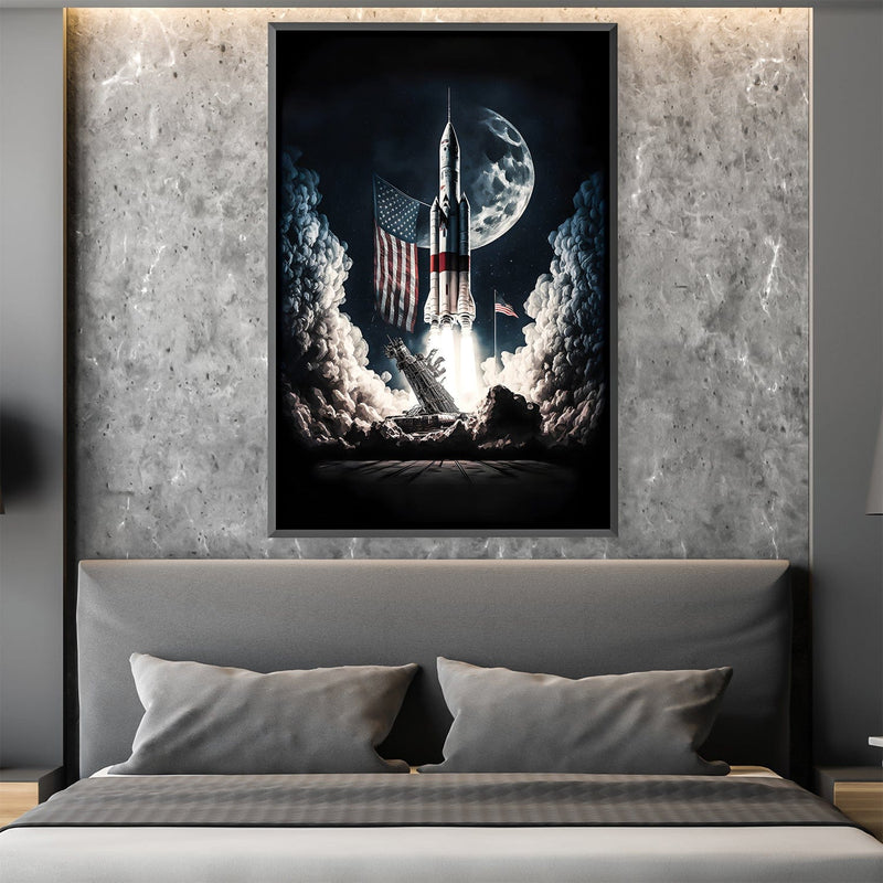 Space Race Canvas