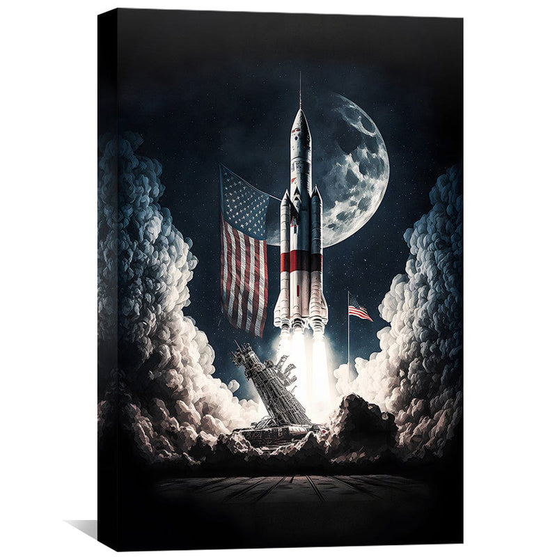 Space Race Canvas