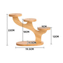 GobekUsa Space-Saving Flower Pot Stand for Home and Office