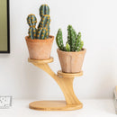 GobekUsa Space-Saving Flower Pot Stand for Home and Office