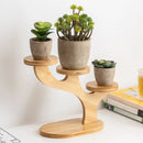 GobekUsa Space-Saving Flower Pot Stand for Home and Office