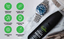 SparkBrush™ by Sparklean® — Soft-Bristle Watch & Jewelry Cleaner + Microfiber Cloth by Sparklean