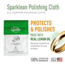 Sparklean® Professional Polishing Cloth — Removes tarnish & restores shine on all metals by Sparklean