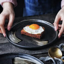 GobekUsa Ceramic Round Dinner Plate - Restaurant Quality