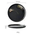 GobekUsa Ceramic Round Dinner Plate - Restaurant Quality