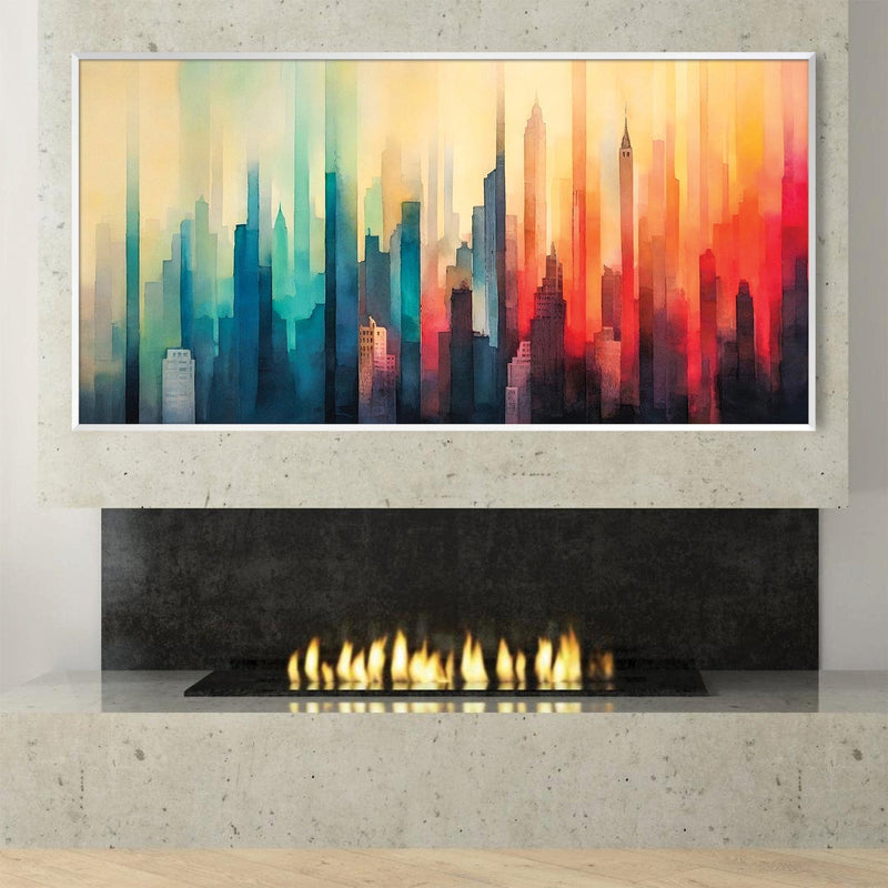 Spectrum City Canvas