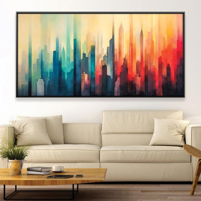 Spectrum City Canvas