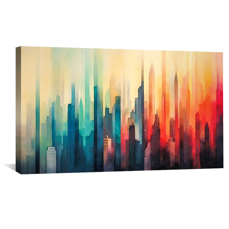 Spectrum City Canvas