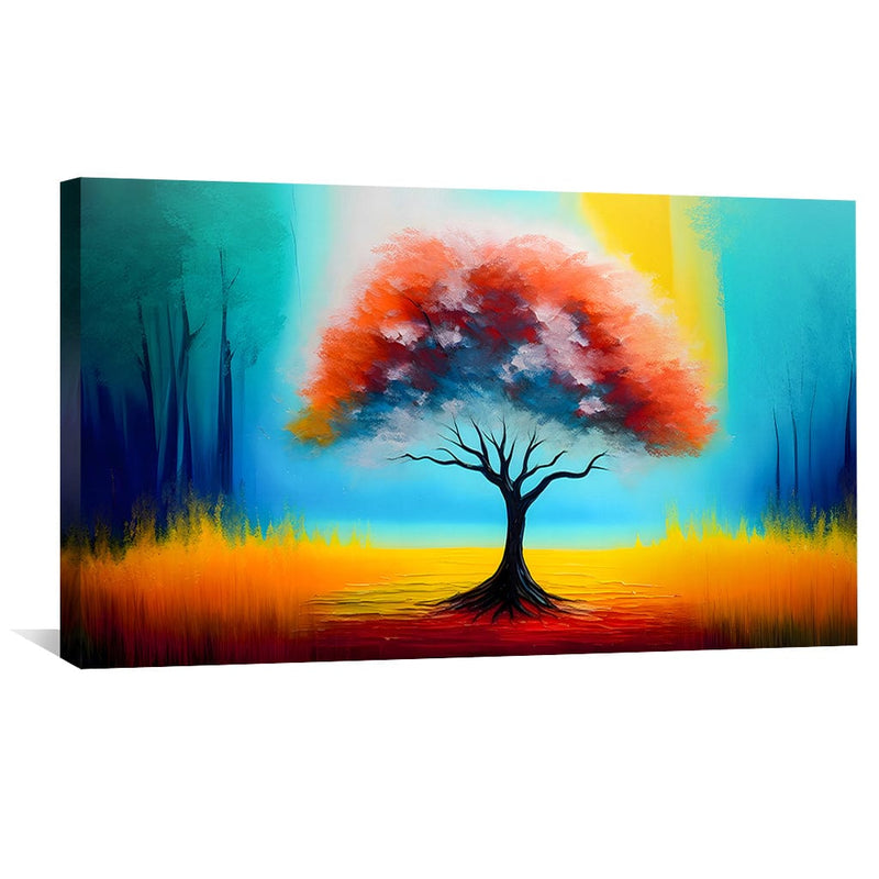 Spectrum Trees Canvas