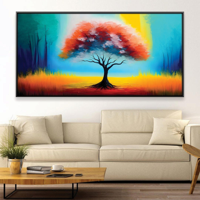 Spectrum Trees Canvas