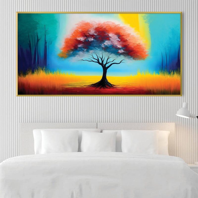 Spectrum Trees Canvas