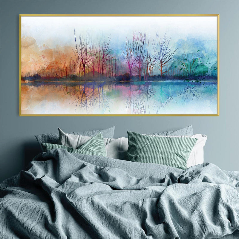 Spectrum Watercolor Creek Canvas