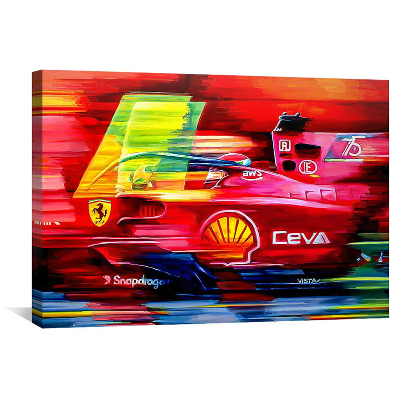 Speed Streaks Canvas