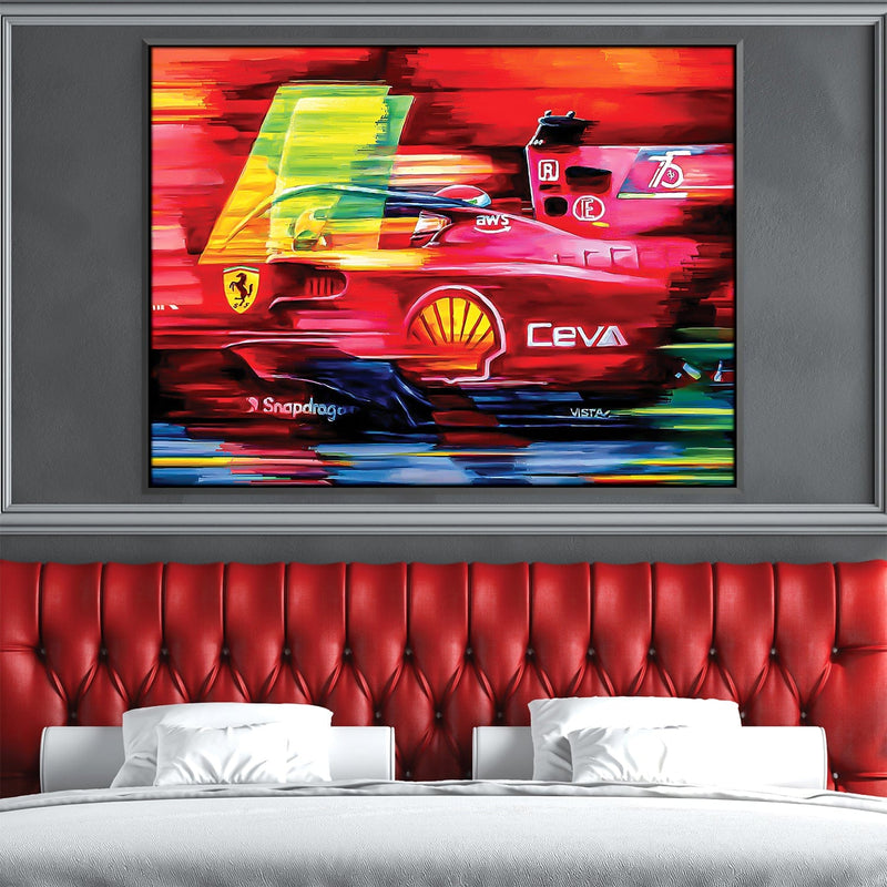 Speed Streaks Canvas