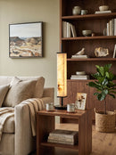 Spere Cuboid Alabaster Table Lamp