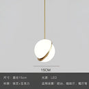 GobekUsa Gold Lustre LED Pendant Lights for Living/Dining Room, Bedroom & Shop