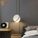 GobekUsa Gold Lustre LED Pendant Lights for Living/Dining Room, Bedroom & Shop
